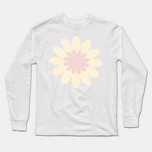 Daisies — Pink Long Sleeve T-Shirt